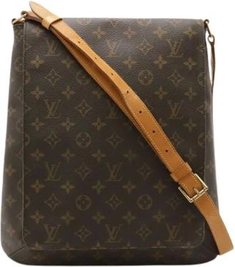 Louis Vuitton Pre-owned Cross Body Bags, female, Brown, Size: ONE SIZE Pre-owned Musette Shoulder Bag