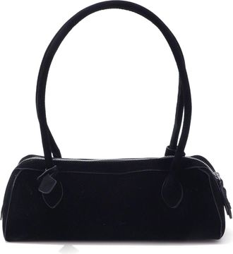 Adornia Black Bowling Shoulder Bag