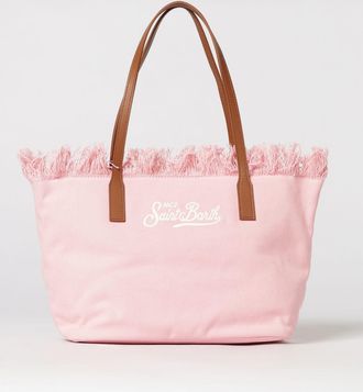 MC2 Saint Barth Borsa in cotone con logo ricamato