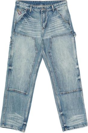 KidSuper Studios Whiskering-effect Jeans