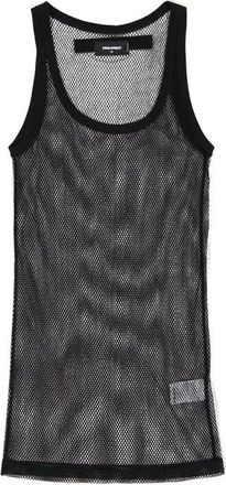 Dsquared2 Cotton Tank Top - Dames - Tops zonder mouwen - Zwart - XS - Katoen - Tops