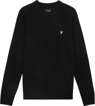 Lyle & Scott Hombre, Jerseys, Negro, Talla: L