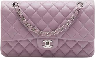 Chanel Borsa a spalla vintage pre-owned a doppia patta - - Pre-owned - Donna - Viola - ONE SIZE