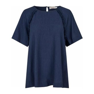 Masai Top - - Blouses & Shirts - Donna - Blu - L