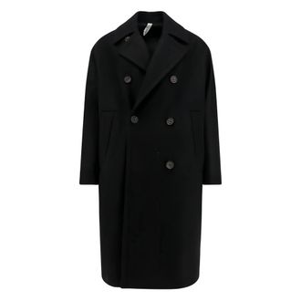 Hev&ograve; Double-breasted Coat