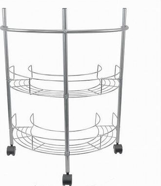 Trade Shop Trade Shop - Scaffale Mobiletto Carrello Sottolavabo Sotto Lavandino Bagno 2 Ripiani 59965