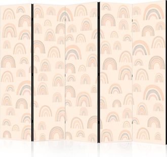 Artgeist Separador Decorativo Artgeist Pastel 225x172 Cm 5 Paneles
