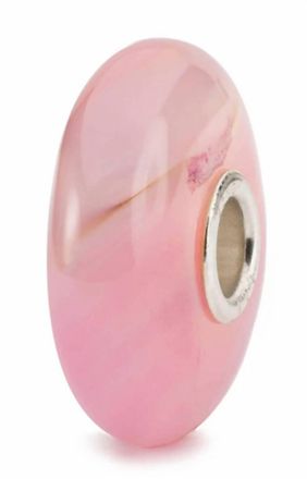 Trollbeads Womens Agate Glass Bead Charms In Pink