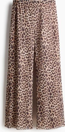 H&M Schlupfhose aus Mesh - Beige