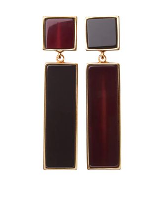 Dsquared2 Evening earrings - women - Tin/Resin/Brass - One Size - Gold