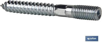 cofan Cofan - Esparrago Doble Rosca Cincado Huella Torx M10x130 Caja 100 Unid