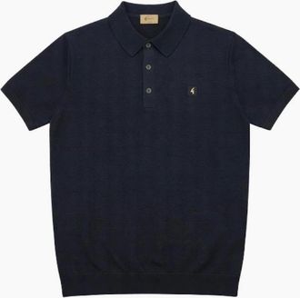 Gabicci Vintage 1973 Mens Gabicci Vintage Jackson Navy Polo Shirt - Size: 38