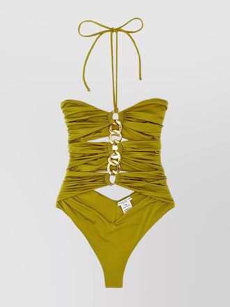 Elisabetta Franchi chain one-piece swimsuit