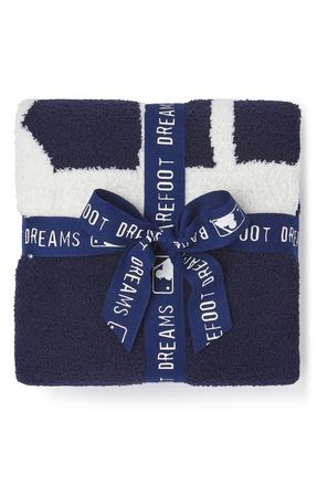 Barefoot Dreams x MLB CozyChic Stroller Blanket in Tigers Multi at Nordstrom