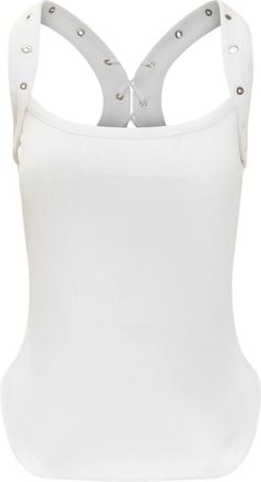 The Attico Costina Tanktop - Dames - Tops zonder mouwen - Wit - M - Tops