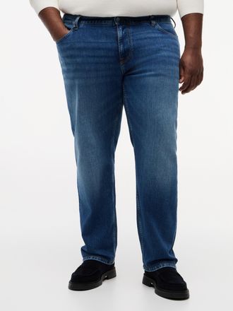 Tommy Hilfiger Big & Tall Gerade Jeans REGULAR MADISON, Herren, Gr. 40, L&auml;nge 32, cobalt blau, Denim/Jeans, Obermaterial: 99% Baumwolle, 1% Elasthan, TOMMY HILFIGER BIG & TALL,