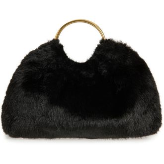Rebecca Minkoff Mini Madeleine Top Handle Bag in Black at Nordstrom Rack