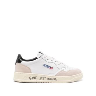 Autry Medalist Low - Heren - Tennisschoenen - Wit - 40 EU - Katoen - Fitness
