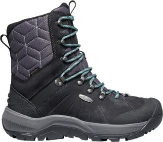 Keen Womens Revel IV High Polar Hiking Boots Black 6.5