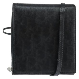 Dior Pre-owned Cross Body Bags, female, Black, Size: ONE SIZE Pre-owned Vintage PVC Shoulder Bag