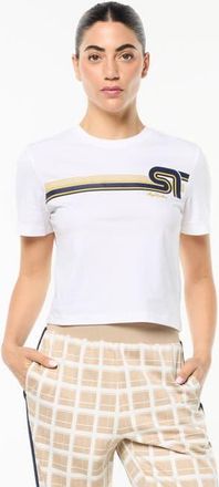 Sergio Tacchini Womens Corsa T-shirt in Brilliant White at Nordstrom, Size Xx-Large