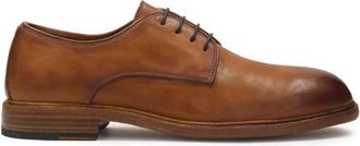 Kazar Bruine heren casual halfschoenen - Heren - Veterschoenen - Bruin - 40 EU - Leer - Schoenen