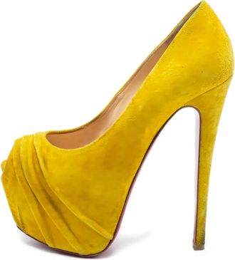 Christian Louboutin Pumps Drapesse 150mm - Giallo