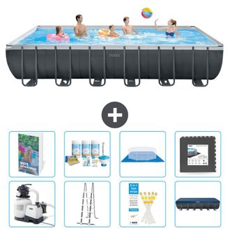 Intex Piscina Ultra Xtr Rectangular - 732x366x132 Cm - 9-piezas S581