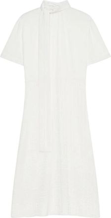 Givenchy Overhemdjurk - Dames - Shirt Kleedjes - Wit - S - Kleedjes