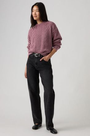 Levi's Easy Dad Jeans - Donna - 23X30 - Nero / Rebel Edge