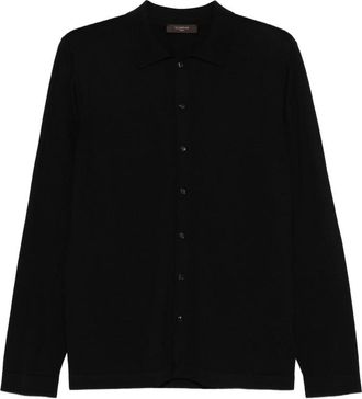 Zanone Virgin-wool Button-front Shirt