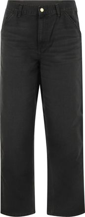 Carhartt Work in Progress katoenen broek met enkele knie