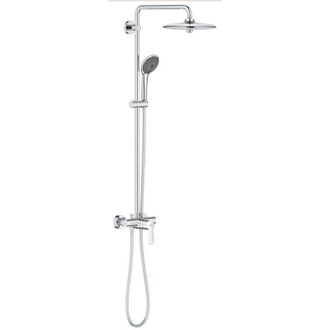 GROHE Columna De Ducha Vitalio Joy System 260 Con Mezclador Monomando, Cromo (27684001) - Grohe