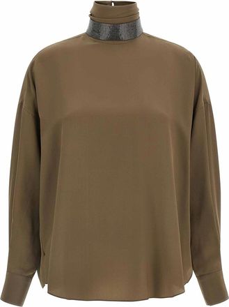 Brunello Cucinelli Silk Blouse