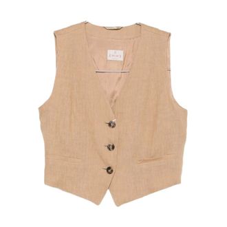 Marella Vests, female, Beige, Size: XL Vests
