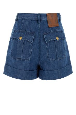 Valentino Garavani Denim Denim Shorts - Blue