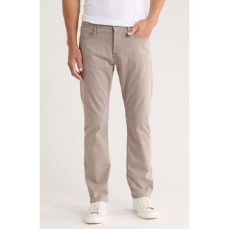 Mavi Zach Straight Leg Twill Pants in Porcelain Twill at Nordstrom Rack, Size 38 X 32