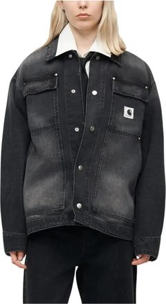 Carhartt Work in Progress OG Arctic Jacket - Dames - Spijkerjassen - Zwart - S - Katoen - Jassen