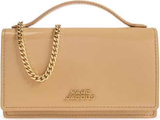 Marc Jacobs Glam Mirror Mini Bag - Dames - Handtassen - Beige - ONE Size - Leer - Tassen