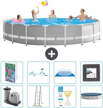 Intex Piscina Prism Frame Redonda - 549x122 Cm - 9-piezas S565