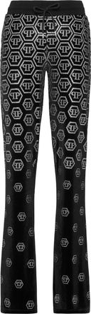 Philipp Plein Chenille Jogging Pants Degrade Monogram