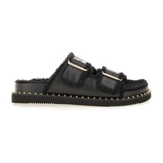 Ash Sliders, female, Black, Size: 6 US Utah BIS