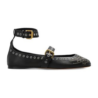 Isabel Marant Ylza Ballerinas - female - Isabel Marant - Ballerina Shoes - Black - 6 UK - Shoes