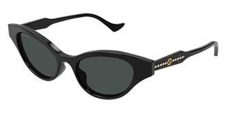 Gucci GG1298S Asian Fit 001 Womens Sunglasses Black Size 51