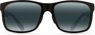 Maui Jim Sunglasses Red Sands 432 2 M Black/Grey Unisex Polarized