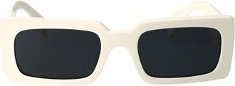 Prada A07S Zonnebril - unisex - Zonnebrillen - Wit - 52 MM - Accessoires