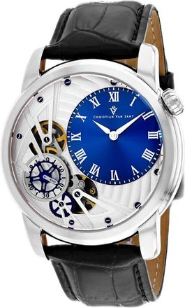 Christian Van Sant Mens Blue dial Watch
