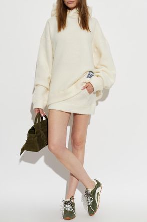 Dsquared2 Wool Hoodie, Womens, Cream