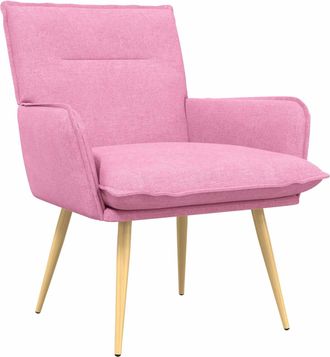 vidaXL Sill&oacute;n Rosa Tela Vidaxl