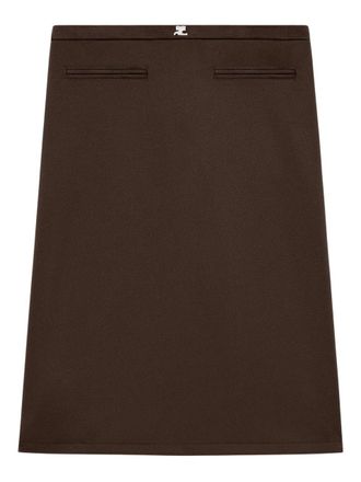 Courrèges Interlock Tracksuit Skirt